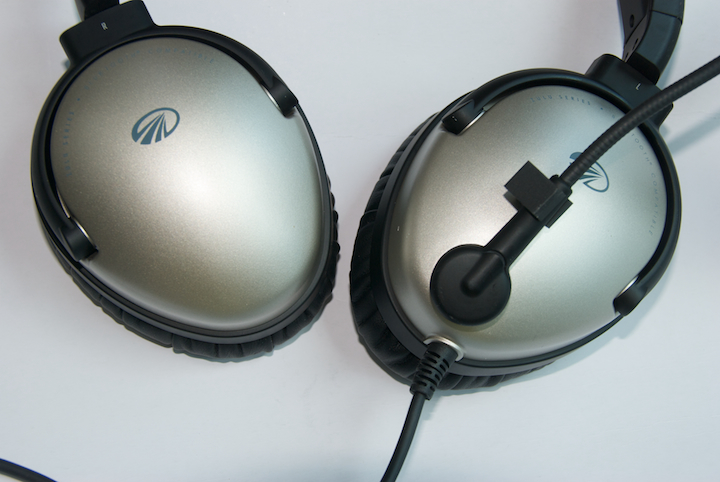 Earcup in storage position